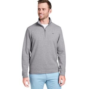 Vineyard Vines Men's Saltwater Quarter-Zip Pullover, Pima cotton size XL